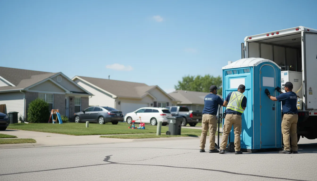 Standard Porta Potty Rentals in Bloomington, IN near me